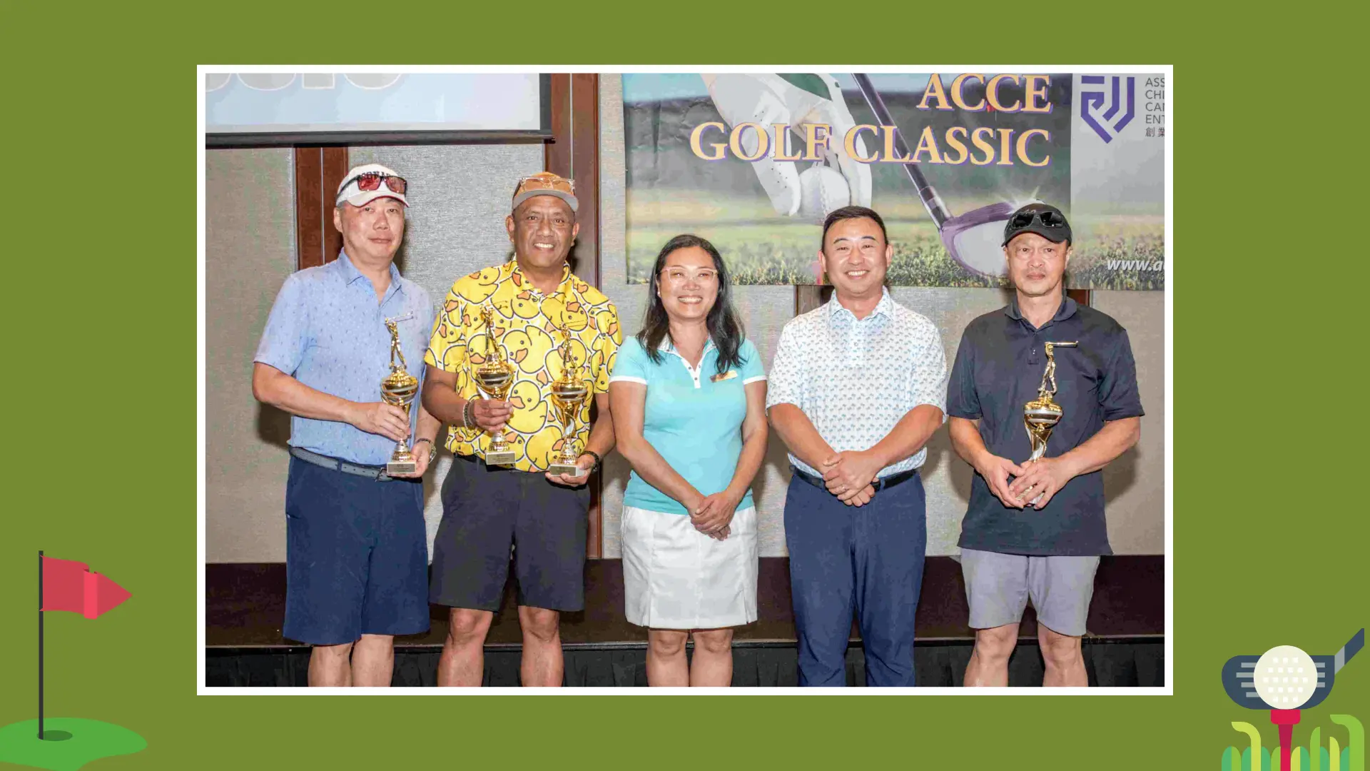 ACCE_Golf_Tournament_2025_Second_Runner_up_&_event_cochairs