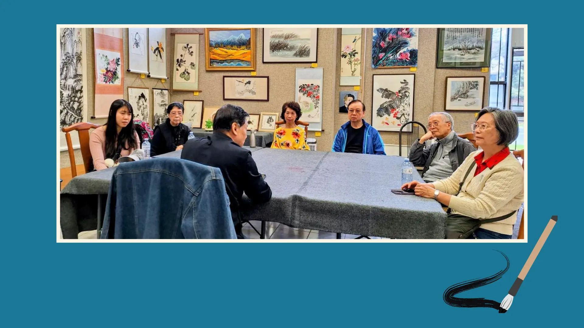 CAEAC_members's_exhibition_2025_president_&_members_attended_activity
