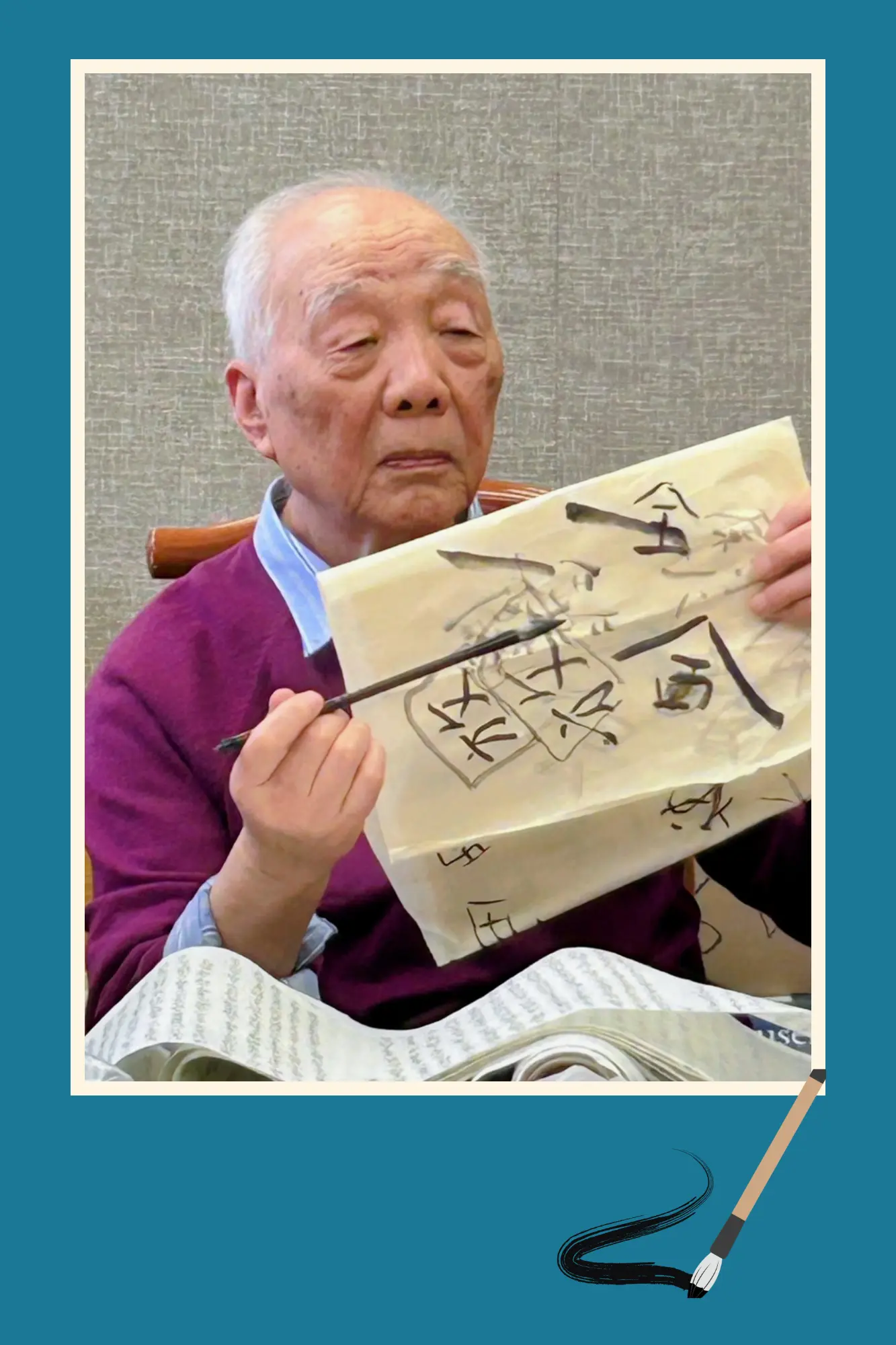 CAEAC_members's_exhibition_2025_Mr._Lau_demonstration_at_perivous_activity