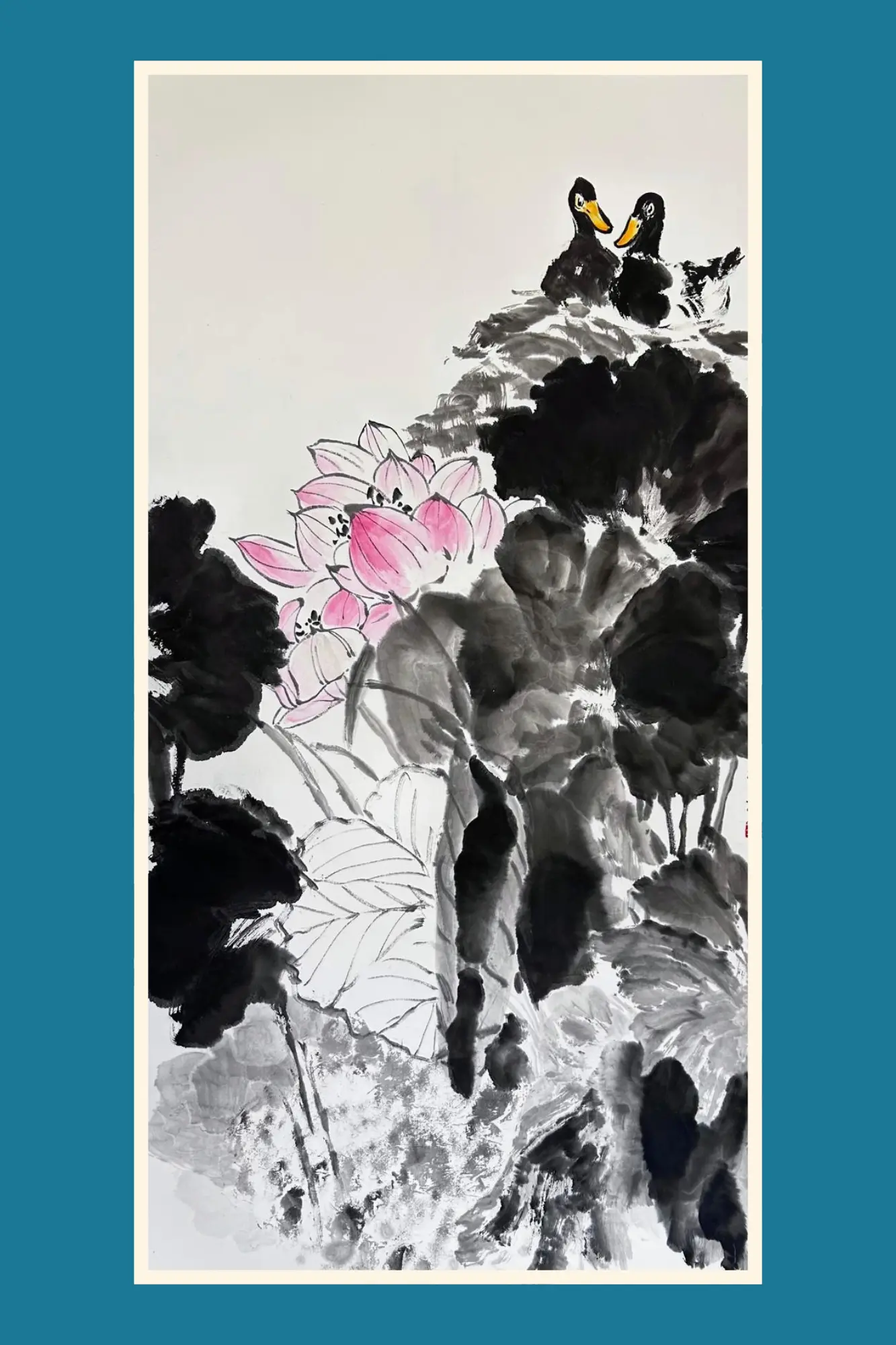 CAEAC_members's_exhibition_2025_president_artwork_flower