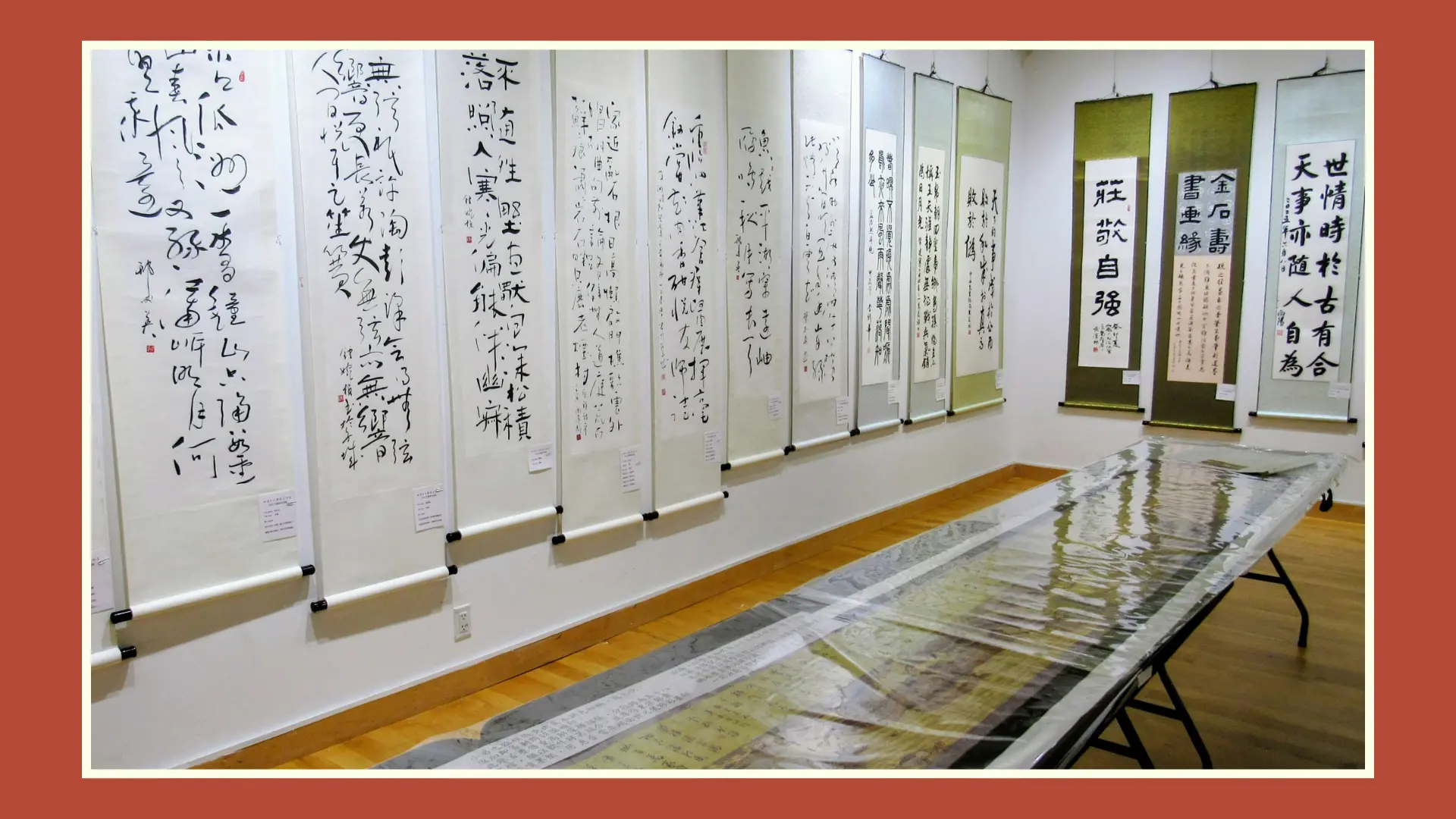 CCAC_Members_Exhibition_&_New_Board_Inauguration_calligraphy_artwork_&_the_Along_the_River_During_the_Qingming