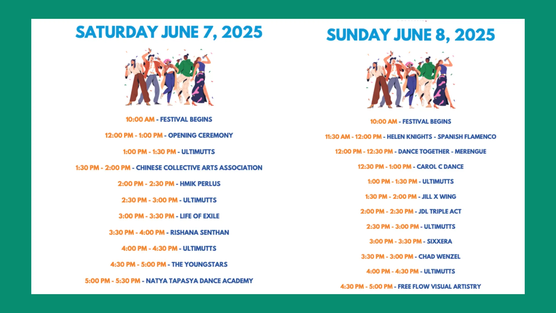 Community_event_Summer_2025_#2_Unionville_Festival_program_schedule