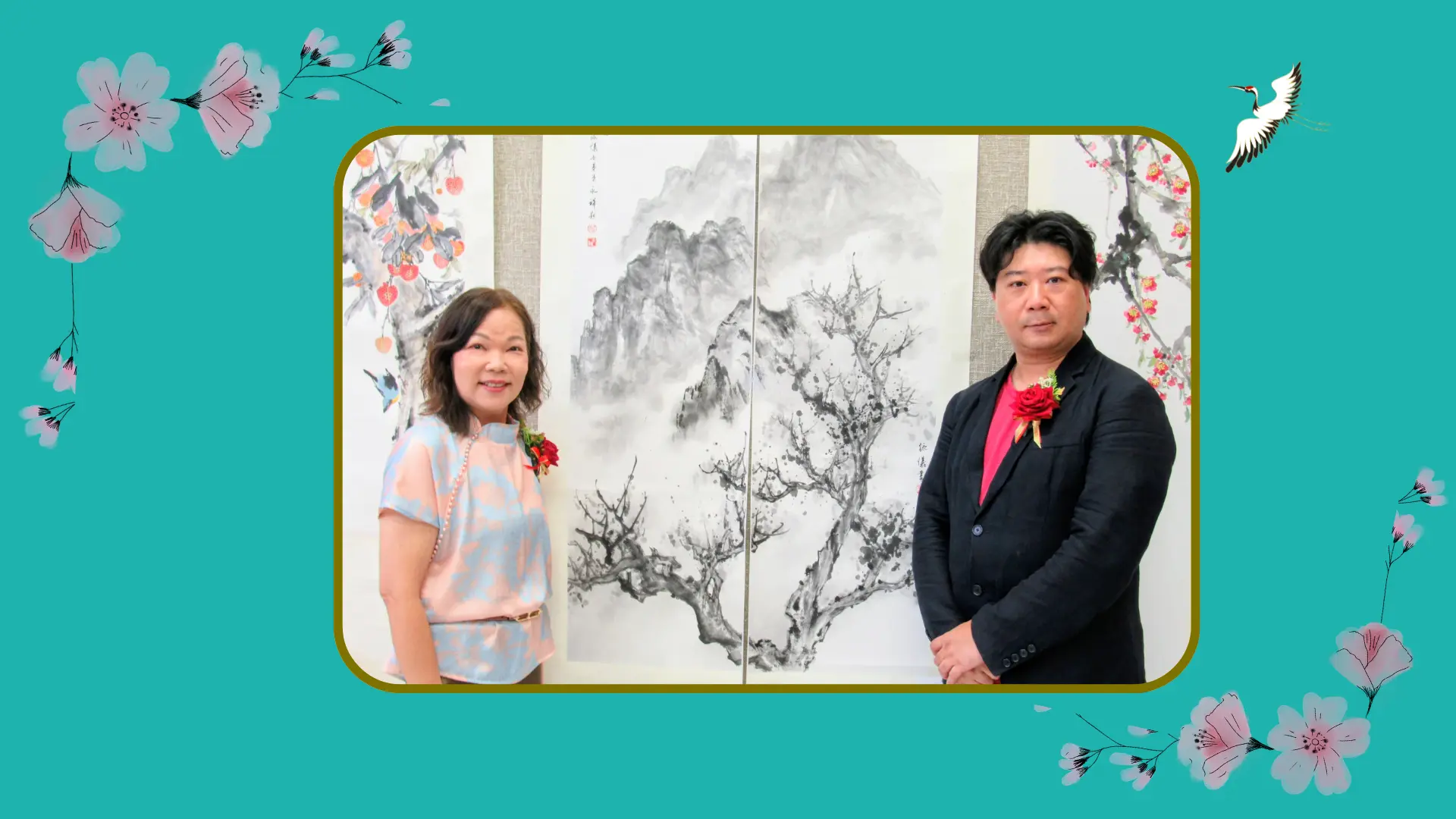 Doris_Siu_art_exhibition_opening_ceremony_Doris_Siu_&_OCAA_president_Seto