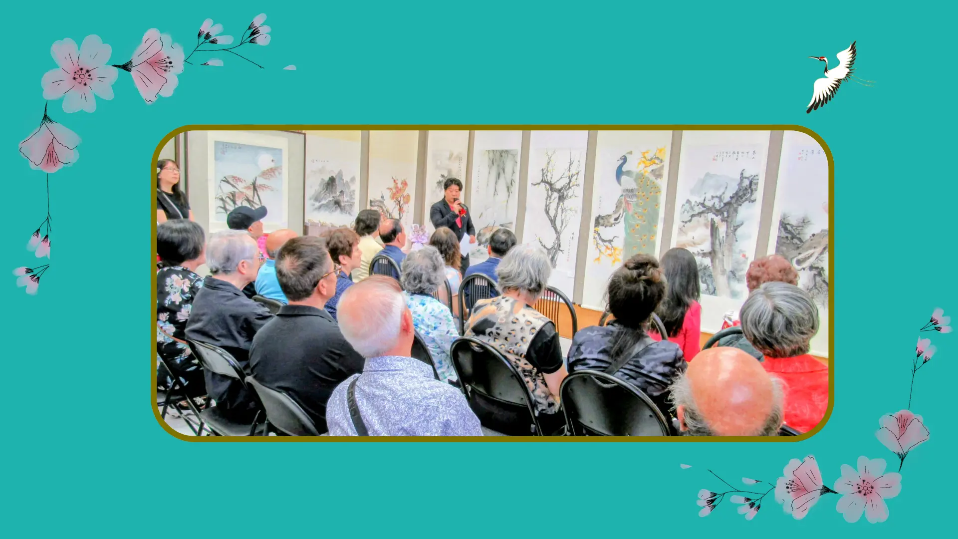 Doris_Siu_art_exhibition_opening_ceremony_OCAA_president_Seto_made_a_speeach