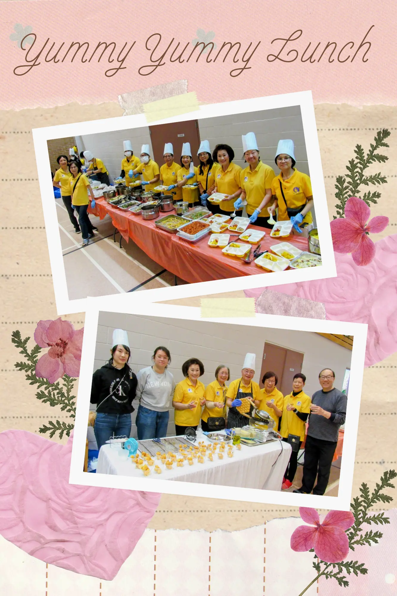 Carefirst_womens_group_mothers_day_celebration_Yummy_Yummy_Lunch_2025_members_display_food_&_drink