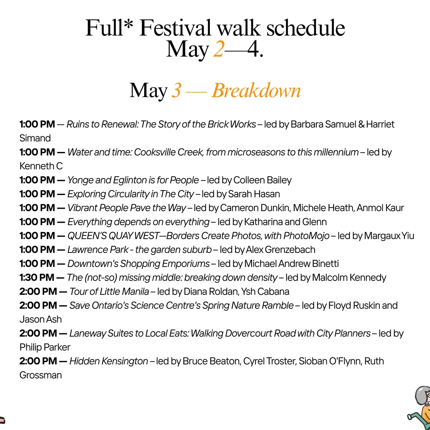 Janes_Walk_2025_Toronto_schedule_0503_afternoon