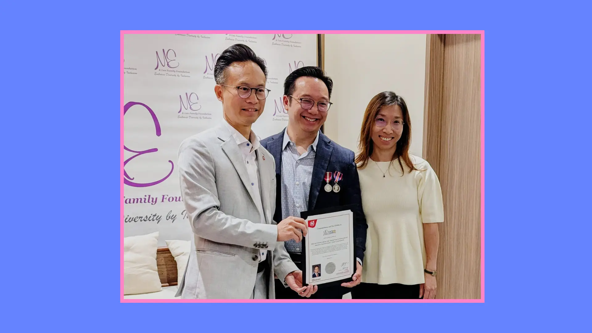 ME_&_Lau_Family_Foundation_P.C._2025_Edward_&_Michelle_Lau_with_Markham_Councillors_Ritch_Lau
