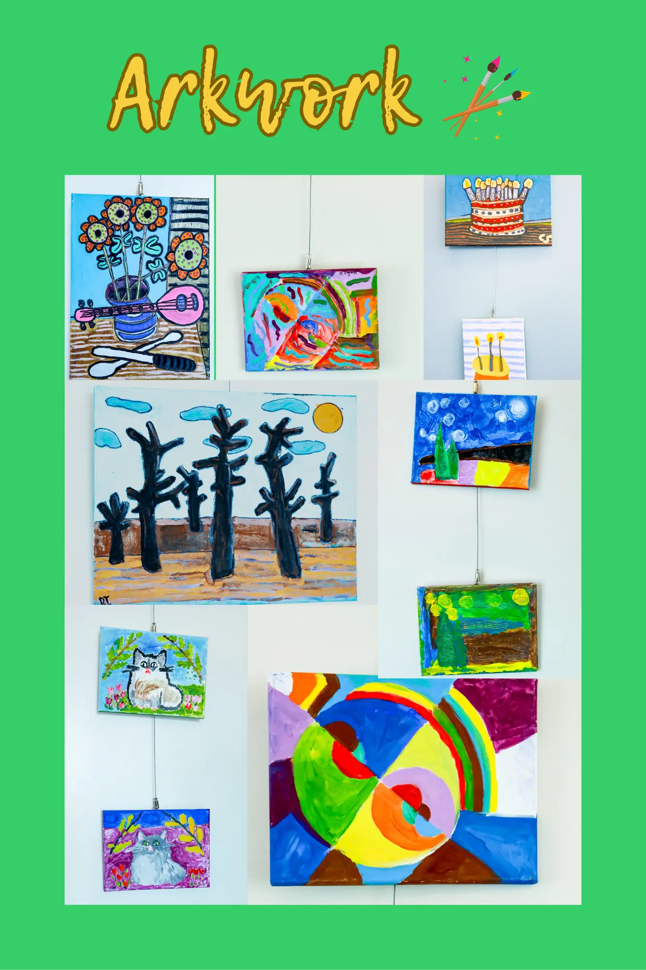 MLFF_STRING_MUSIC_ART_EXHIBITION_&_Scholarship_Presentation_artwork_display