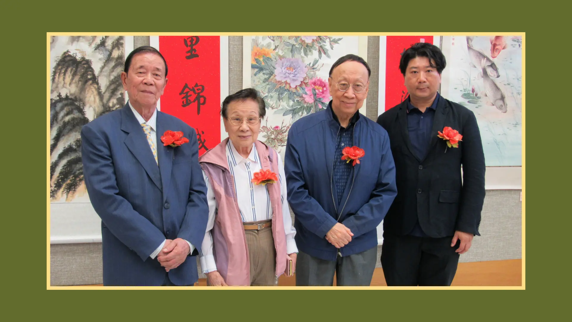 OCAA_Canada_Day_art_exhibition_2025_Mr._&_Mrs_Lo_&_Mr._Ng_&_president_Sei_Tao