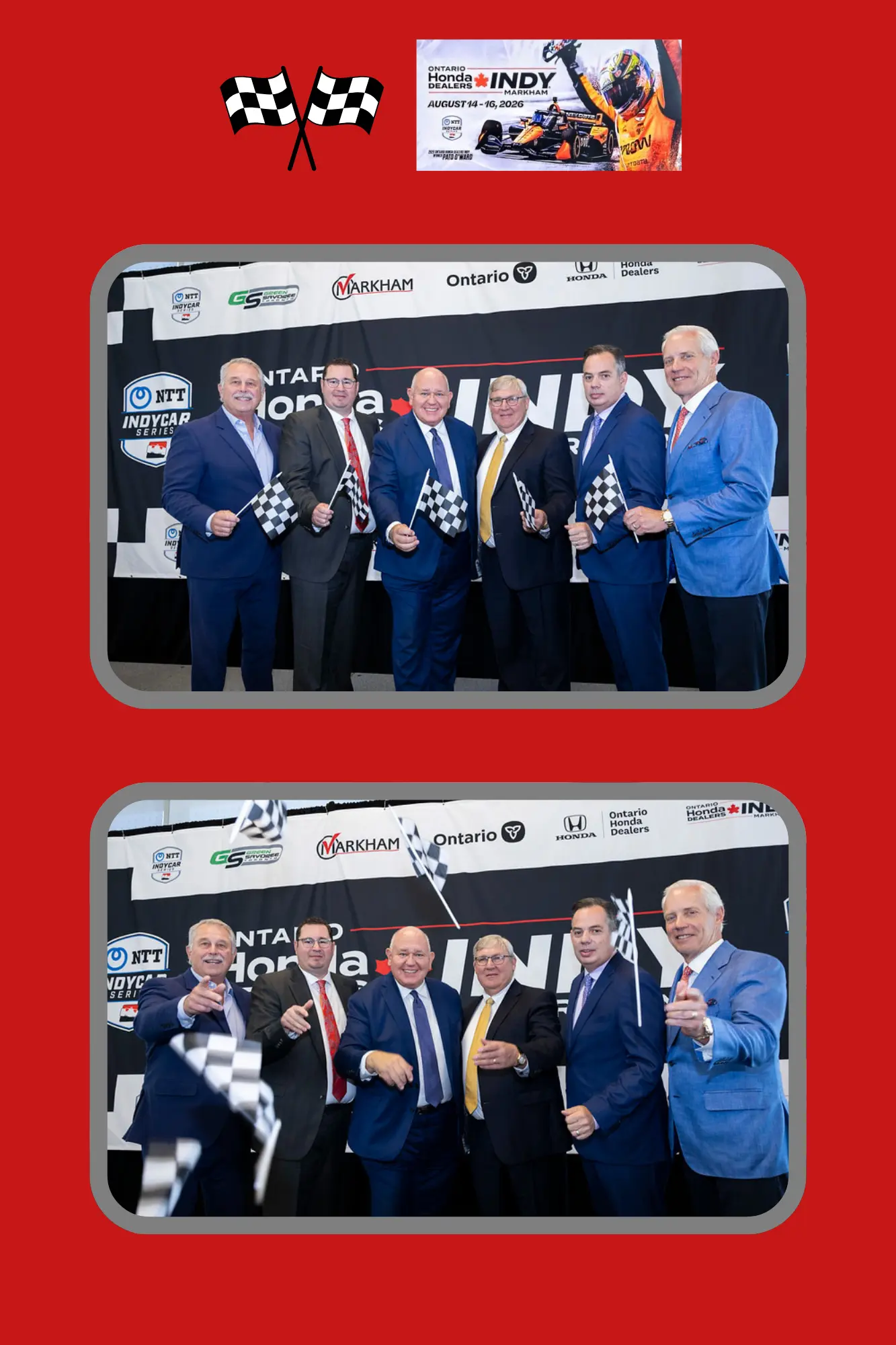 Ontario_Honda_Dealers_Indy_at_Markham_2026_Mayor_Frank_Scarpitti_and_the_guests_flow_the_flag_ceremony_at_press_conference