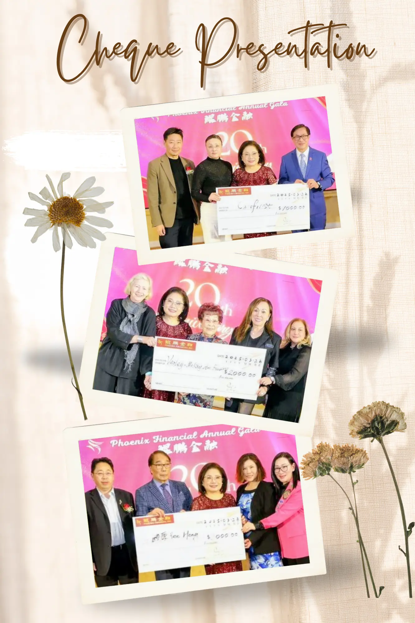 Phoneix_Financial_20th_anniversary_gala_cheque_presentation_ceremony