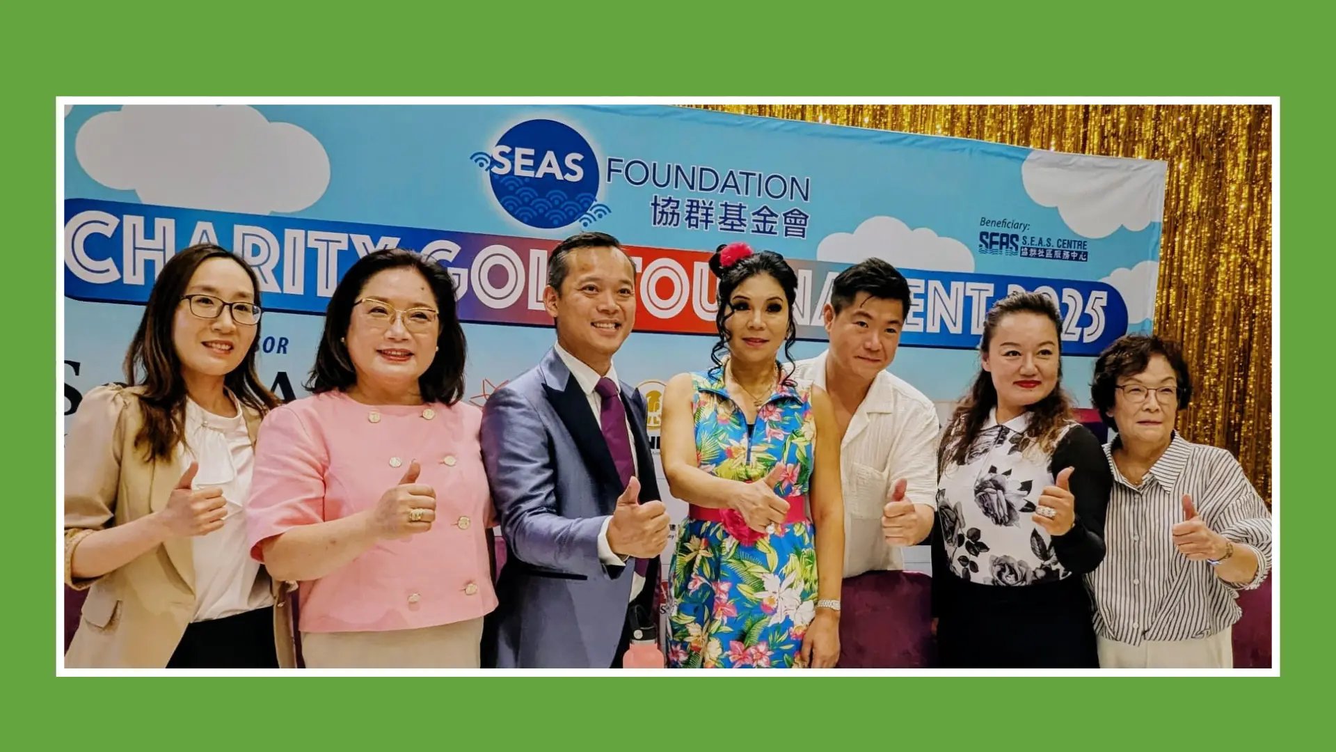 SEAS_Charity_Golf_Tournament_2025_P.C._foundation_president_Michaelle_with_5_cochairs