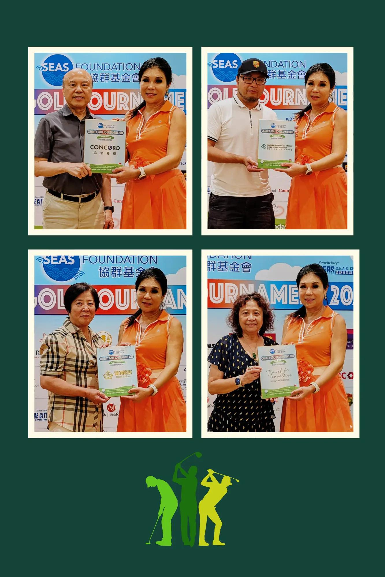 SEAS_Charity_Golf_Tournament_&_dinner_2025_president_Michelle_Chu_&_Diamond_sponsors