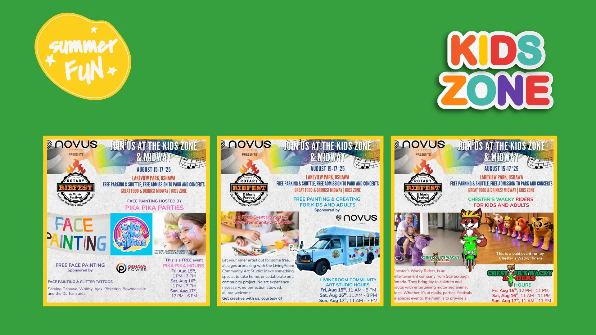 Summer_Fun_activities_#10_Oshawa_Rotary_Ribfest_&_Music_Festival_kids_zone