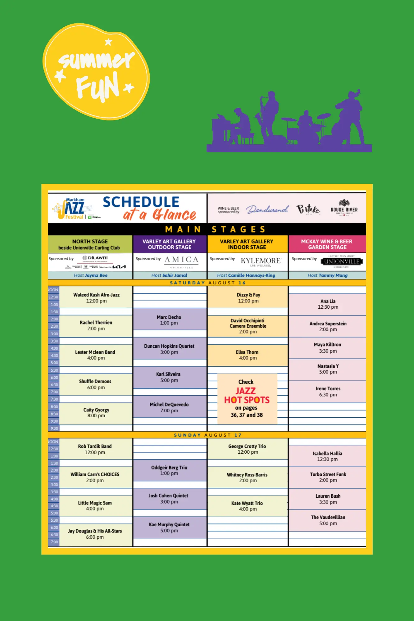 Summer_Fun_activities_#10_Markham_Jazz_Festival_program_schedule