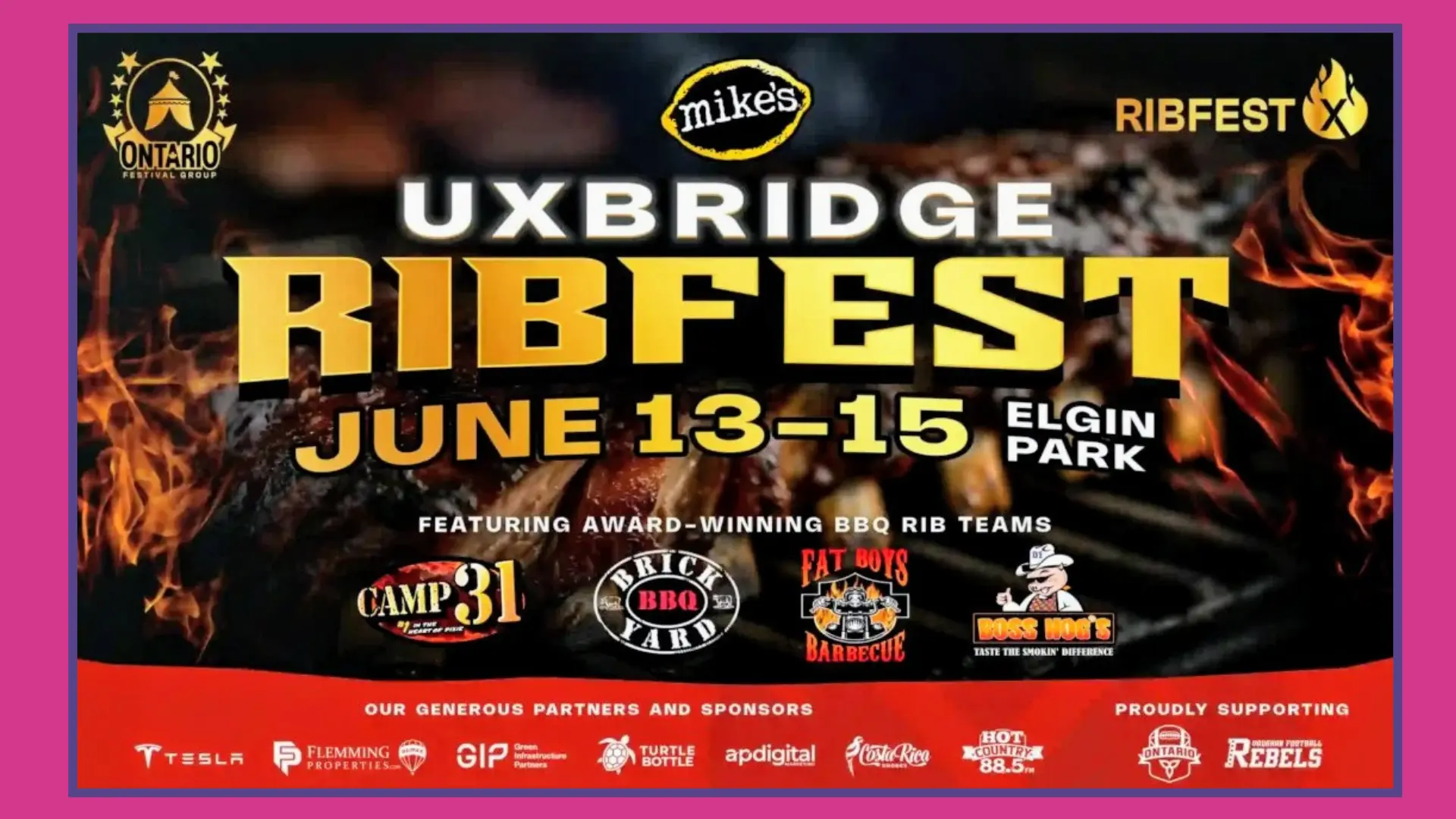 Summer_events_#3_Uxbridge_Ribfest_2025_poster