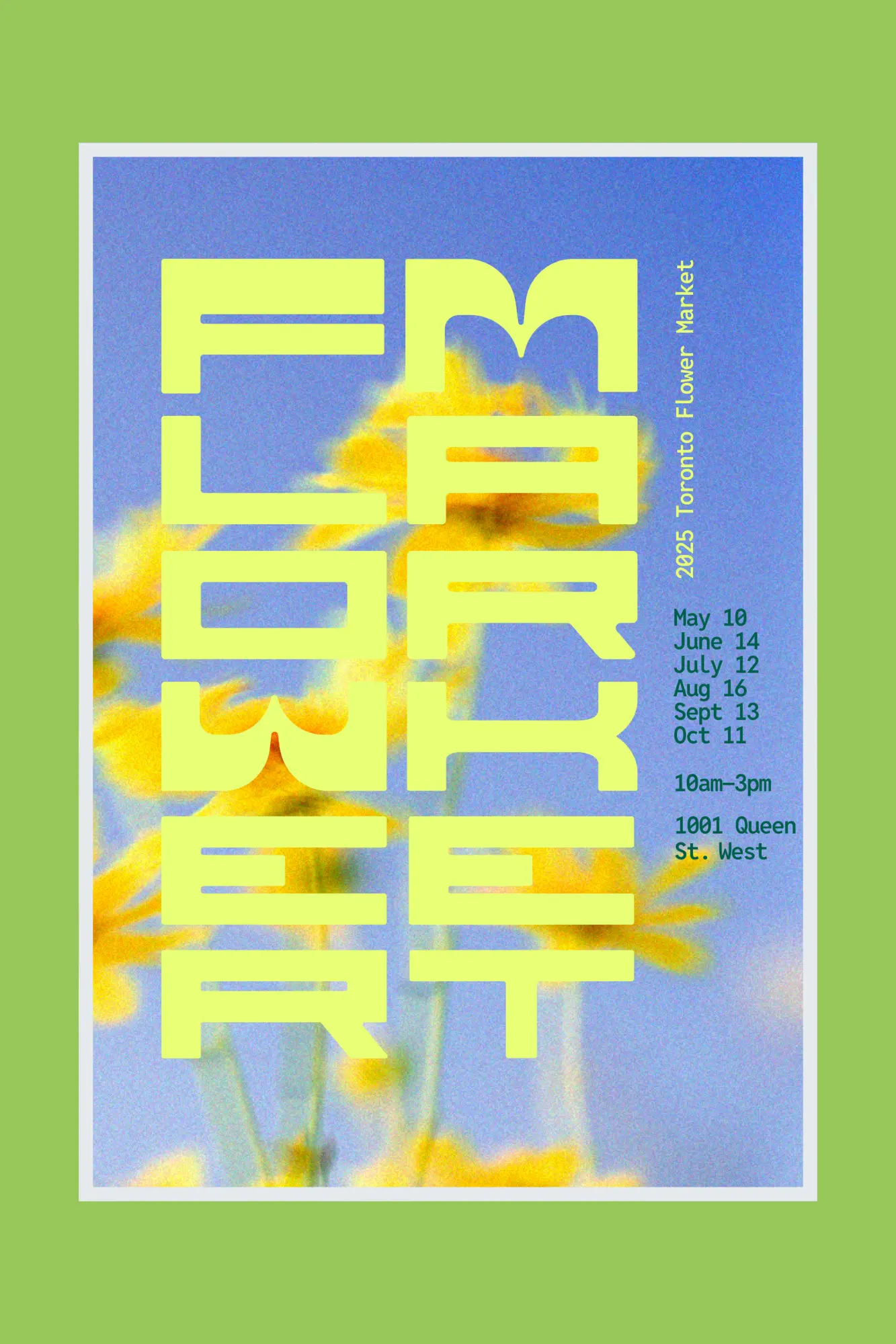 Toronto_Public_Markets_Week_2025_Flower_Market_poster