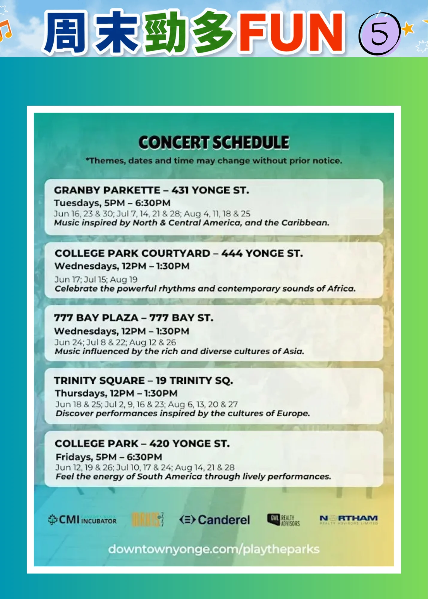 Weekend_fun_#5_Play_the_Parks_banner_program_schedule