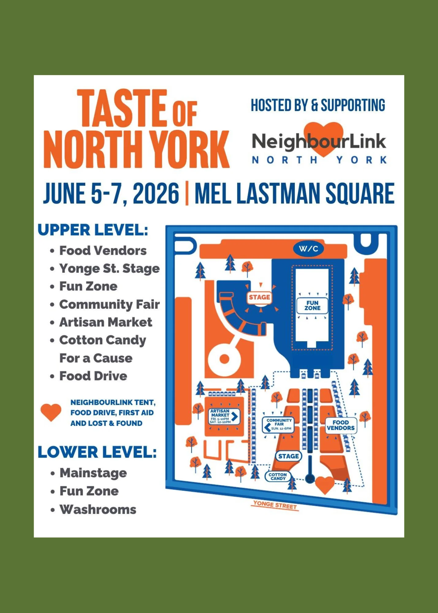 Weekend_fun_activities_#3_Taste_of_North_York_Community_&_Food_Festival_site_map_&_highlight