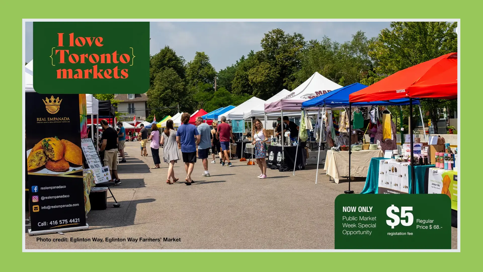 Toronto_Public_Markets_Week_2025_Eglinton Way Farmers' Market & Neighbourhood Walking Tour